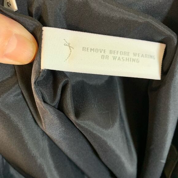 Ann Taylor Womens Virgin Wool Skirt Sz 6 Black Academia Career Professional - Picture 5 of 10